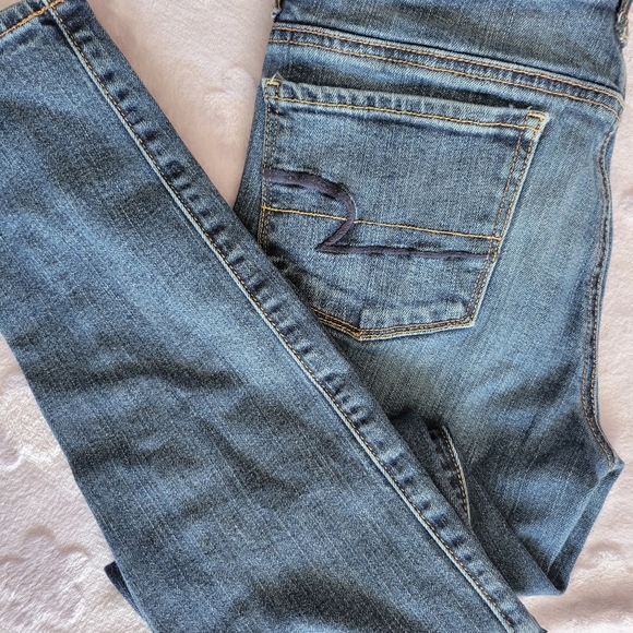 American Eagle Long Mid-Rise Skinny Jeans sz 6 - Picture 5 of 10